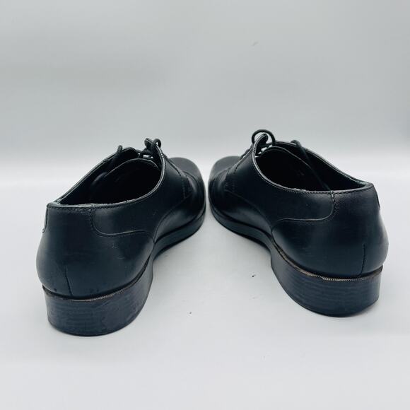 Cole Haan Shoes Mens 9.5 Black Leather Grand OS Cap Toe Derby Oxford Dress main image 11